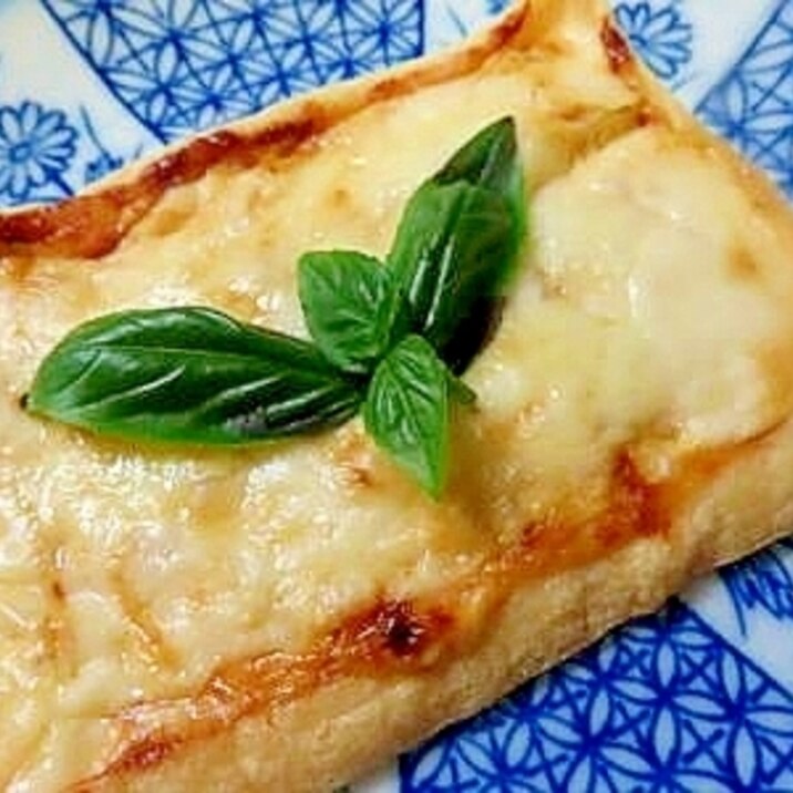 節約!揚げのチーズ焼き